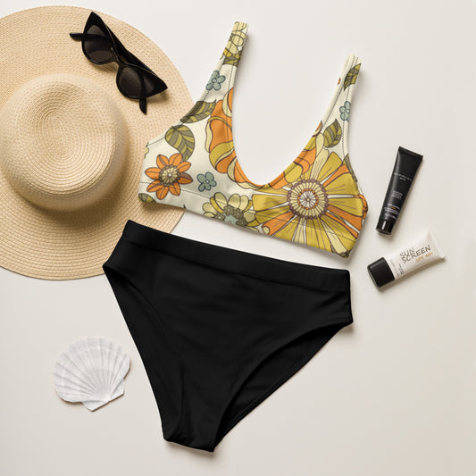 Sunflower - high-waisted bikini