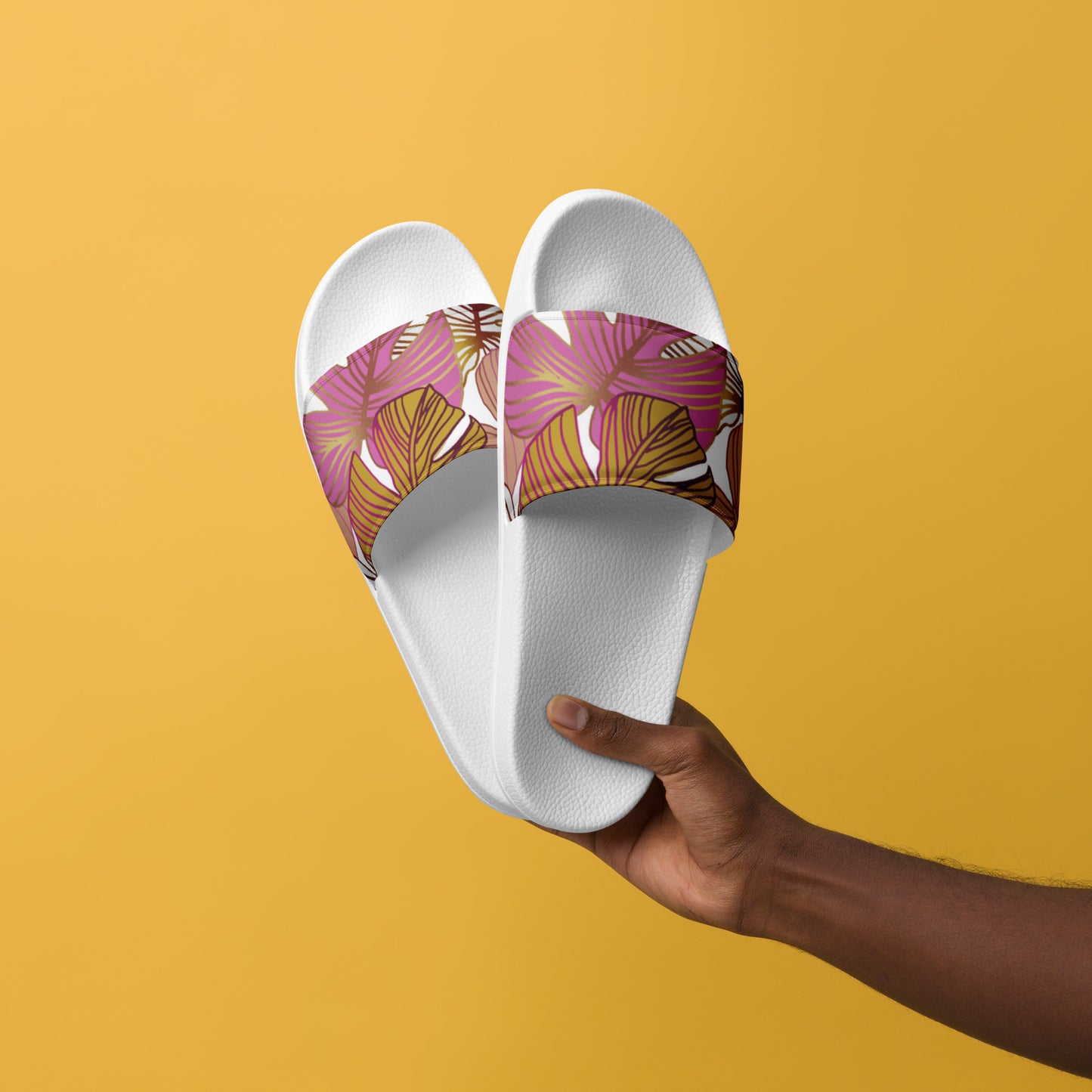 pink tropics - Men’s slides