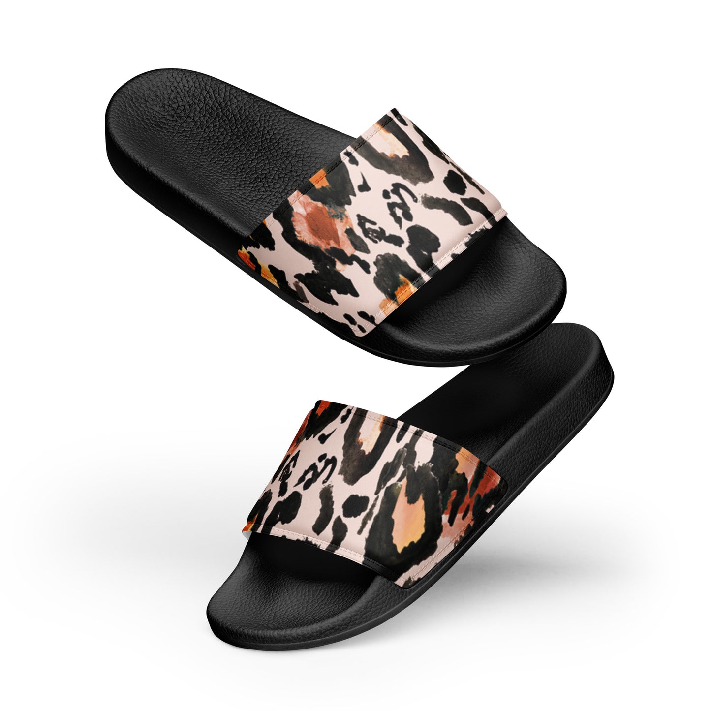 Women's slides - animal print