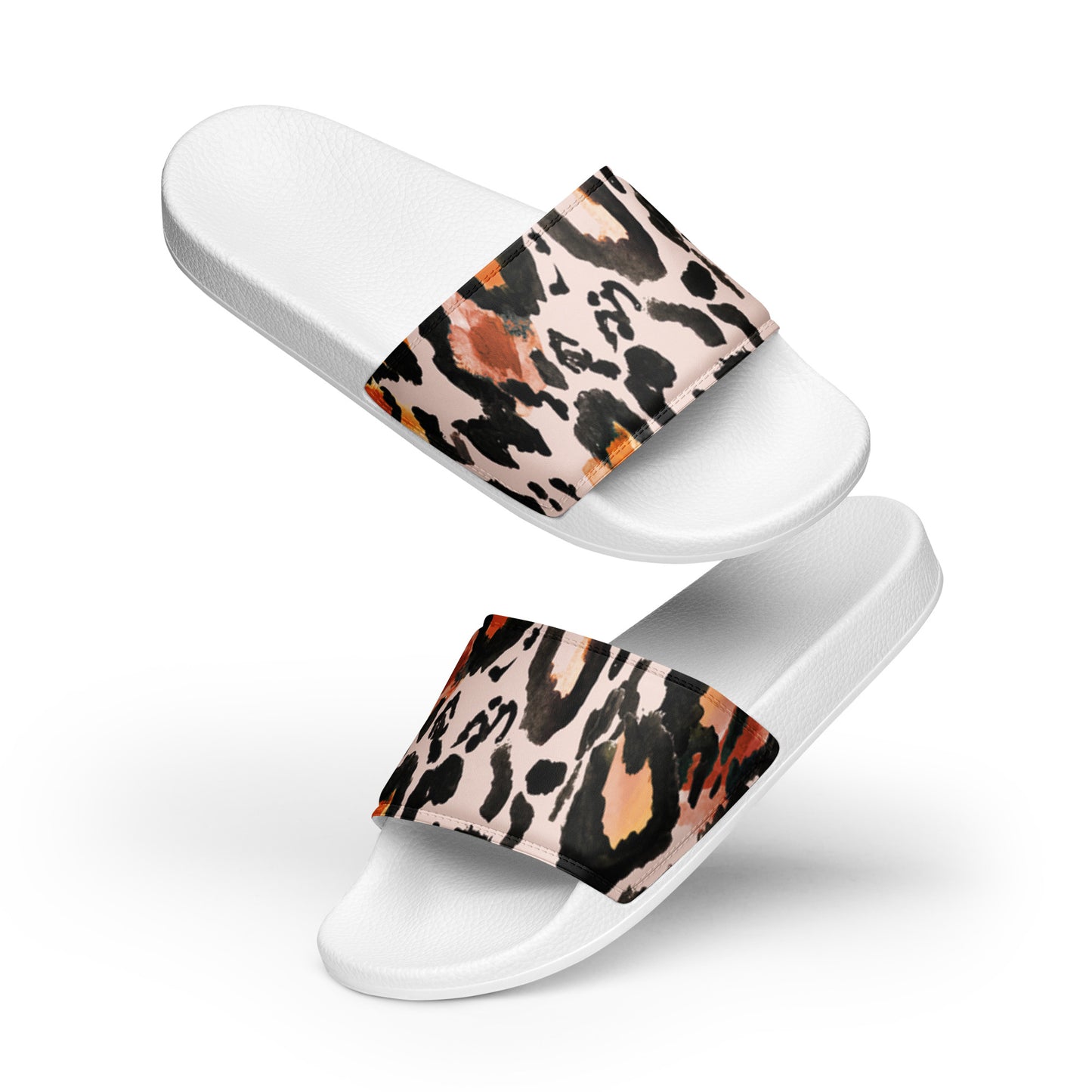 Women's slides - animal print