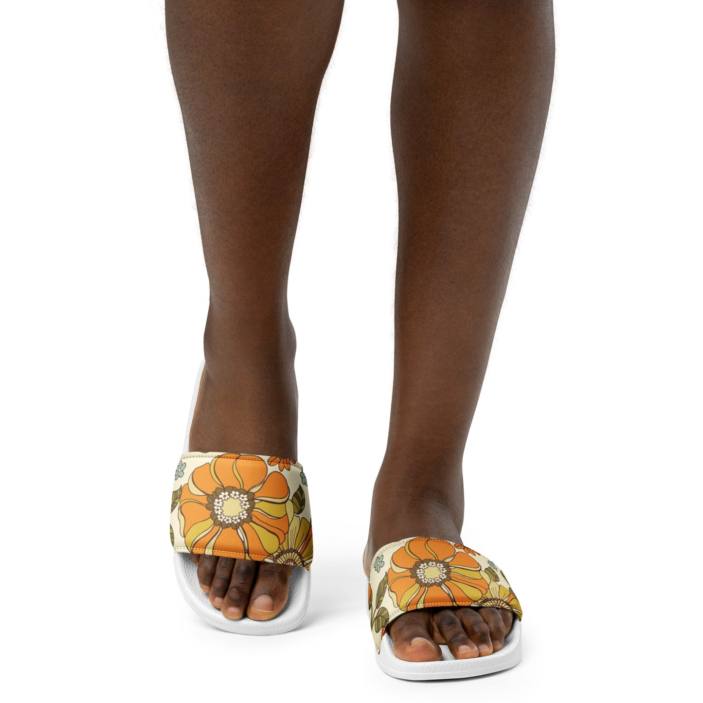 Women's slides - Sunflower