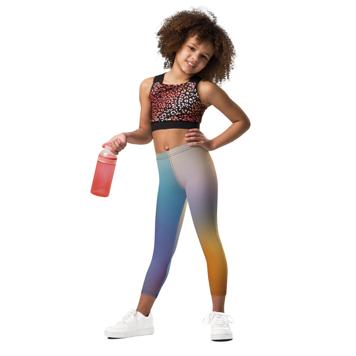 Kid's Leggings - Pink Bubblegum