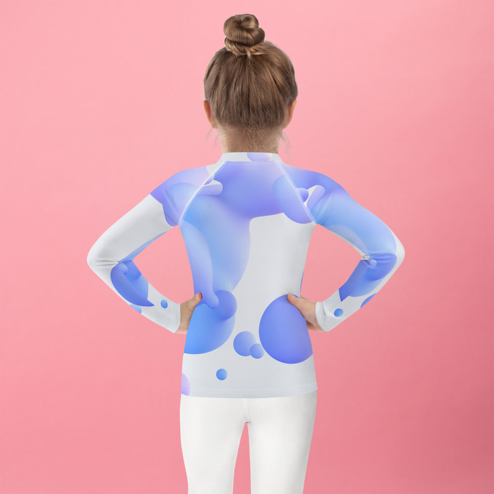 Blue Unicorn - Kids Rash Guard