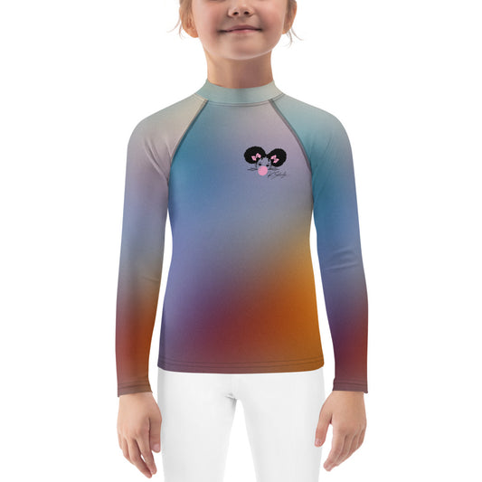 Kids Rash Guard - Pink Bubblegum