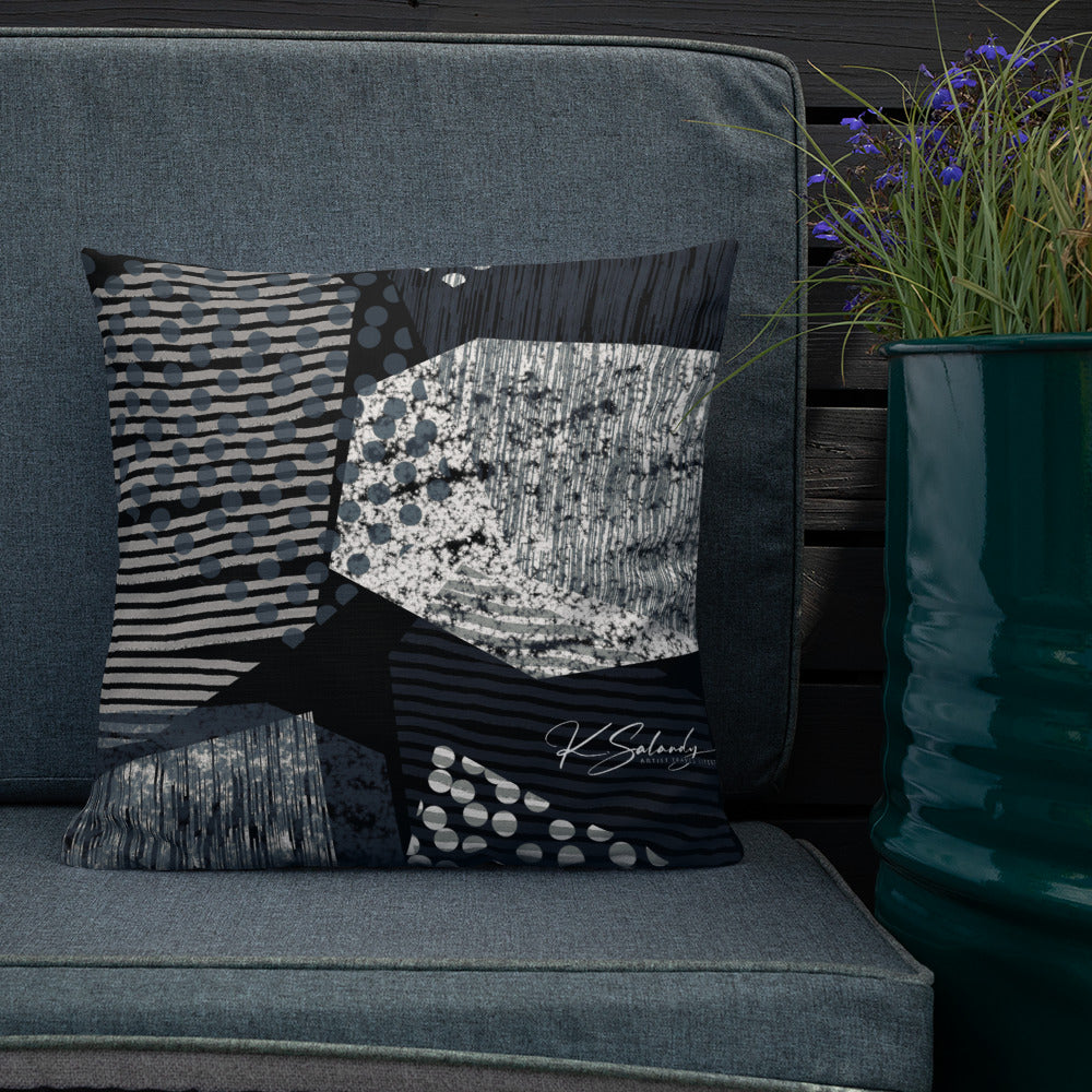 Premium Pillow - Minimalist Black & White