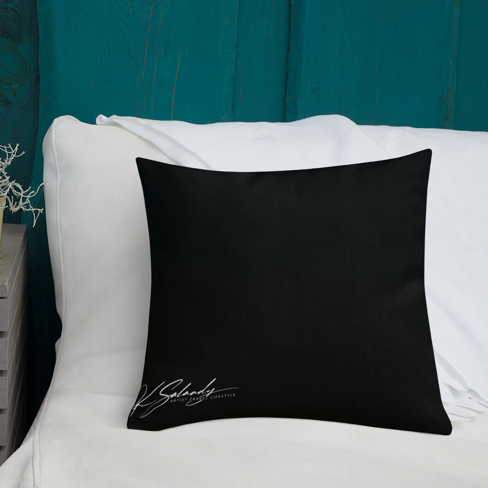 Sankofa Lady - Premium Pillow