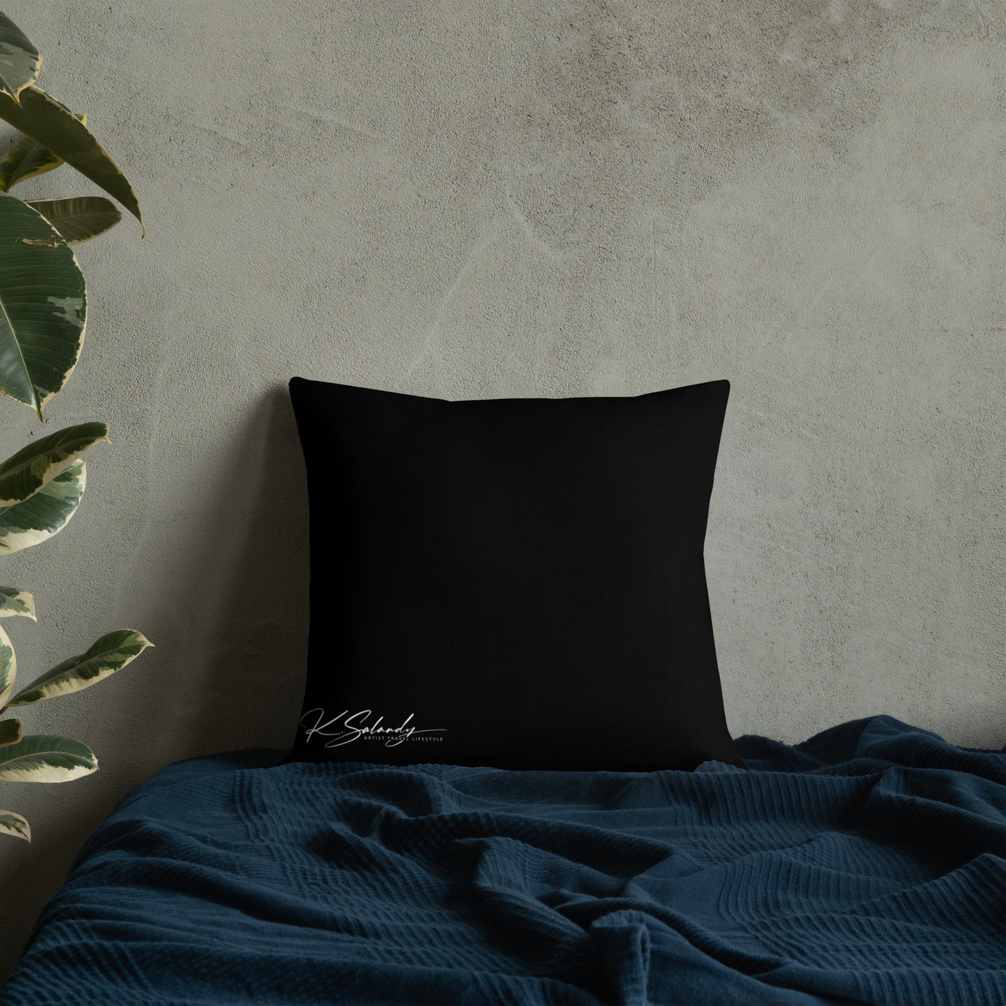 Sankofa Lady - Premium Pillow