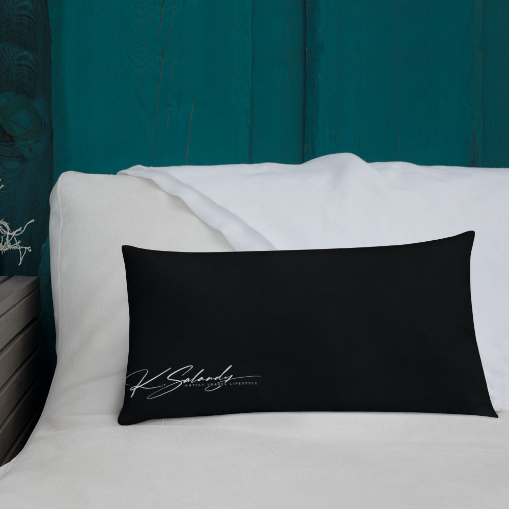 Sankofa Lady - Premium Pillow