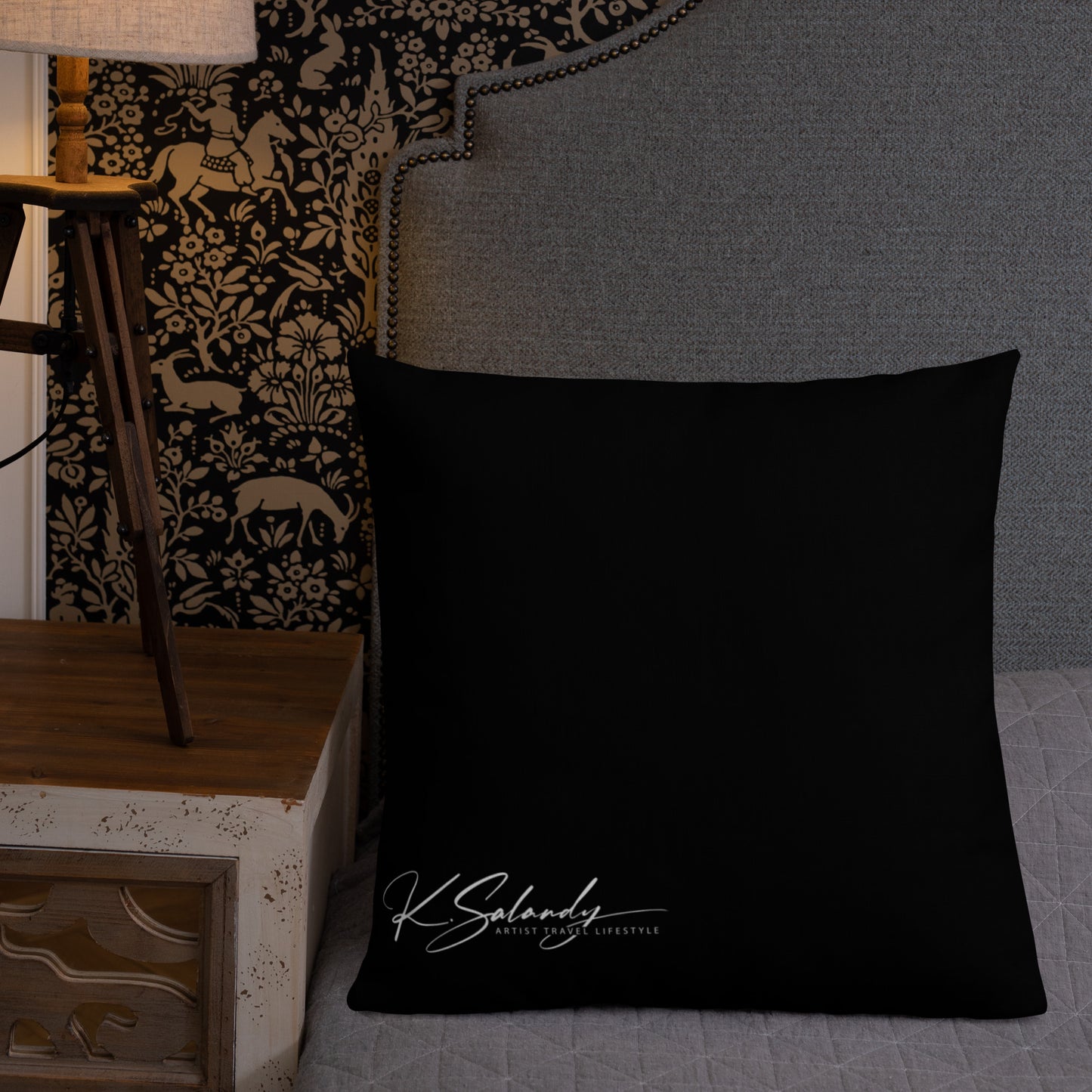 Sankofa Lady - Premium Pillow