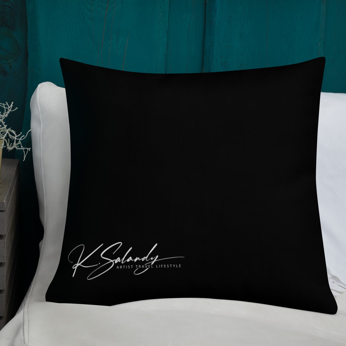 Sankofa Lady - Premium Pillow