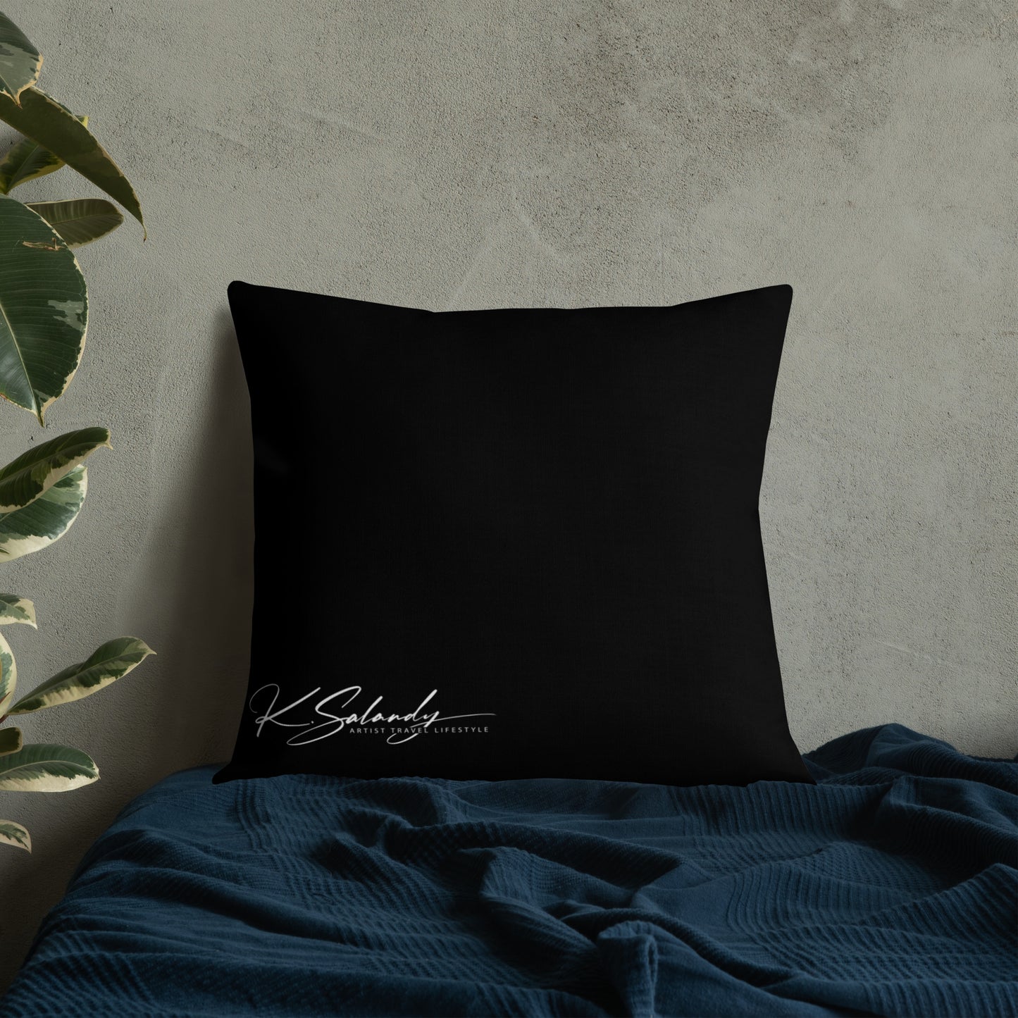 Sankofa Lady - Premium Pillow