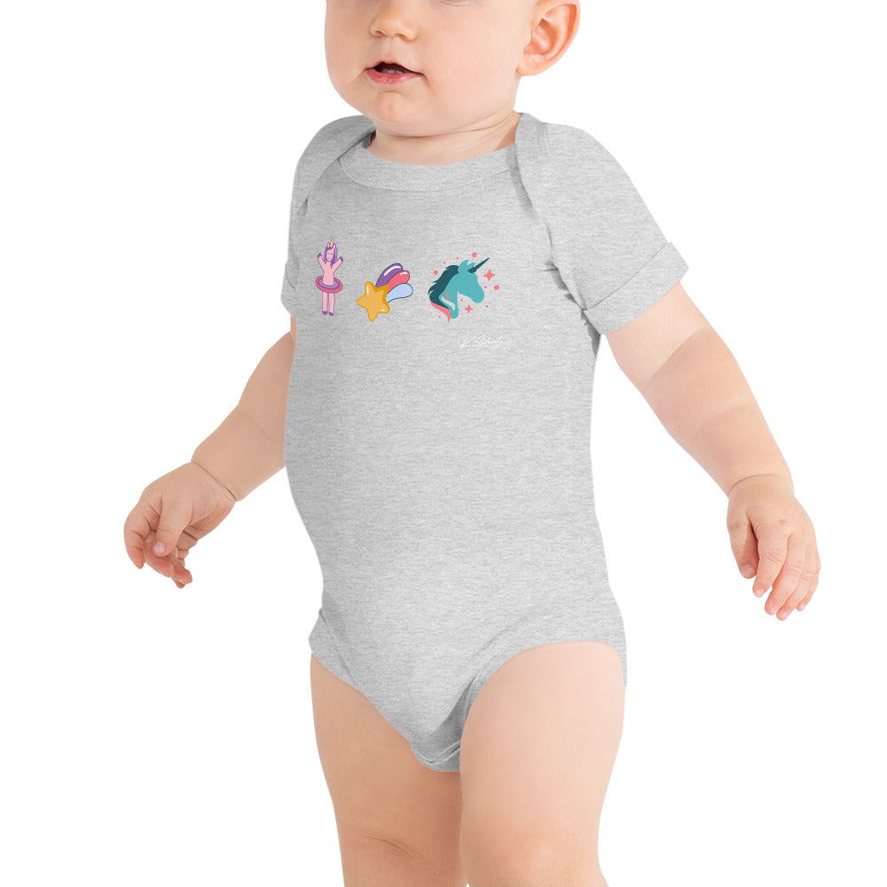 Baby Unicorn short sleeve one piece