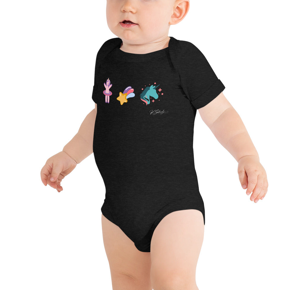 Baby Unicorn short sleeve one piece