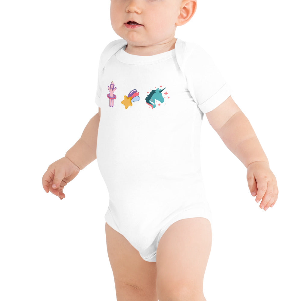 Baby Unicorn short sleeve one piece