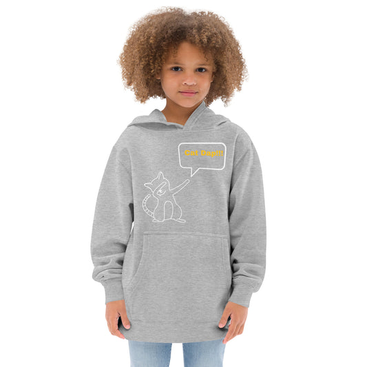 "Cat Dap" Kids fleece hoodie