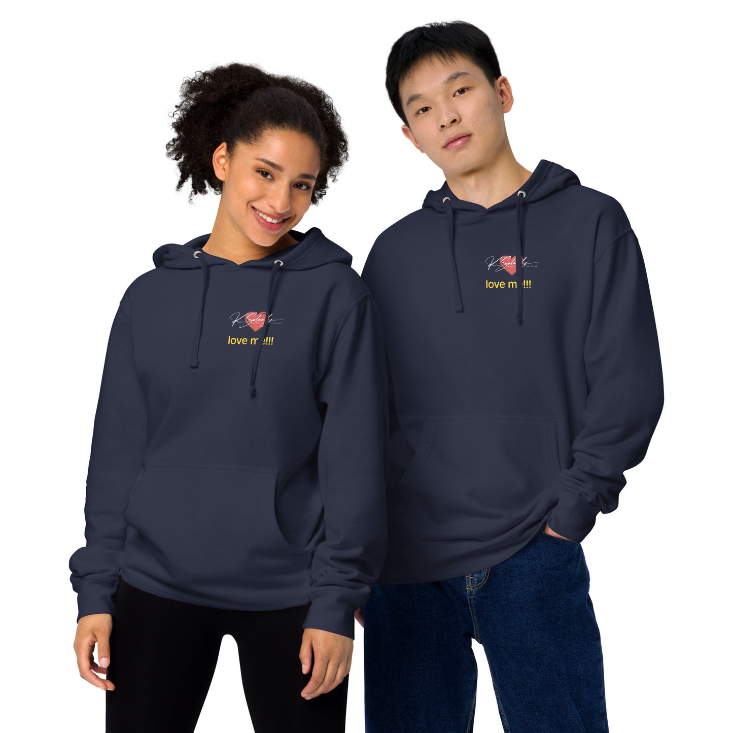 Love-Me!! Unisex midweight hoodie