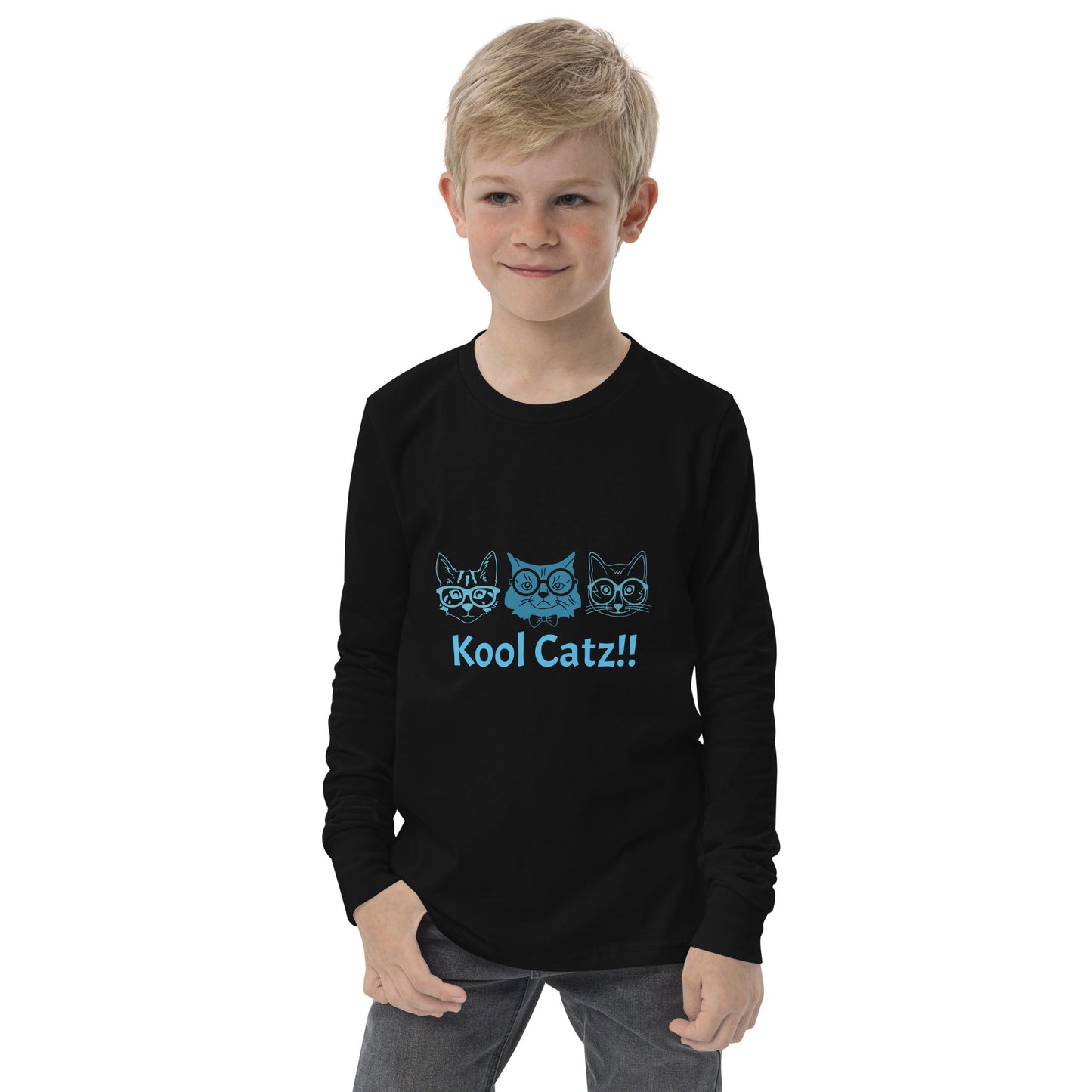 Kool Catz!! Youth long sleeve tee