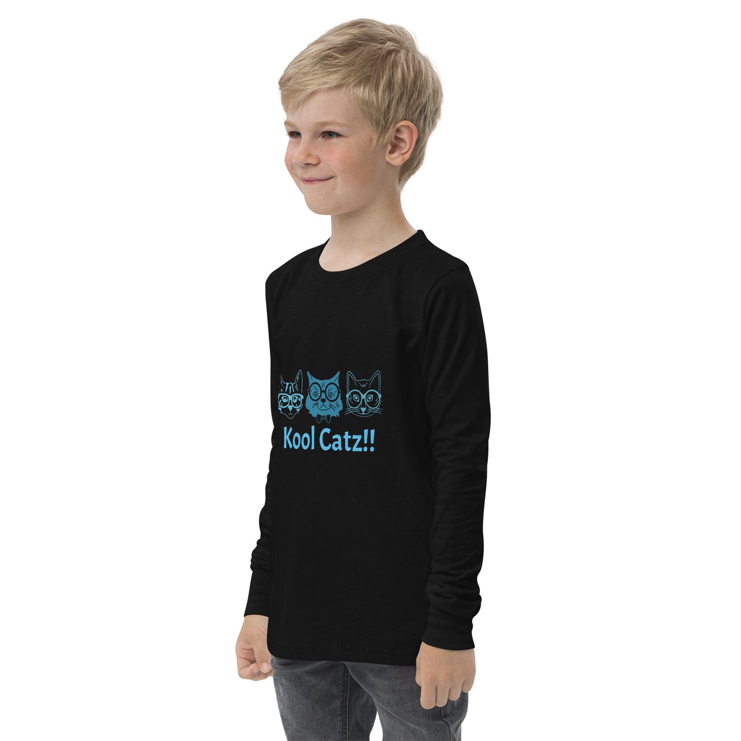 Kool Catz!! Youth long sleeve tee