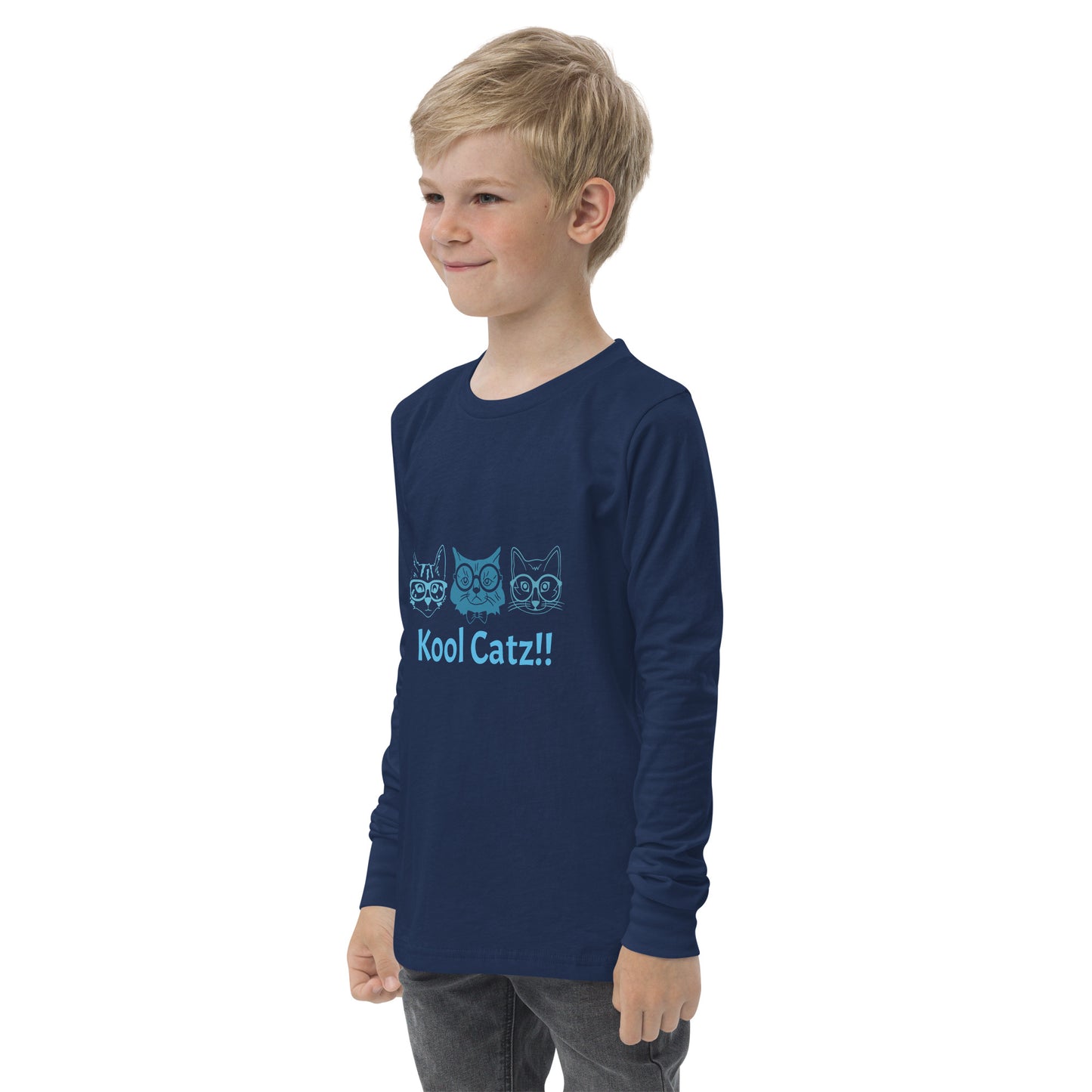 Kool Catz!! Youth long sleeve tee