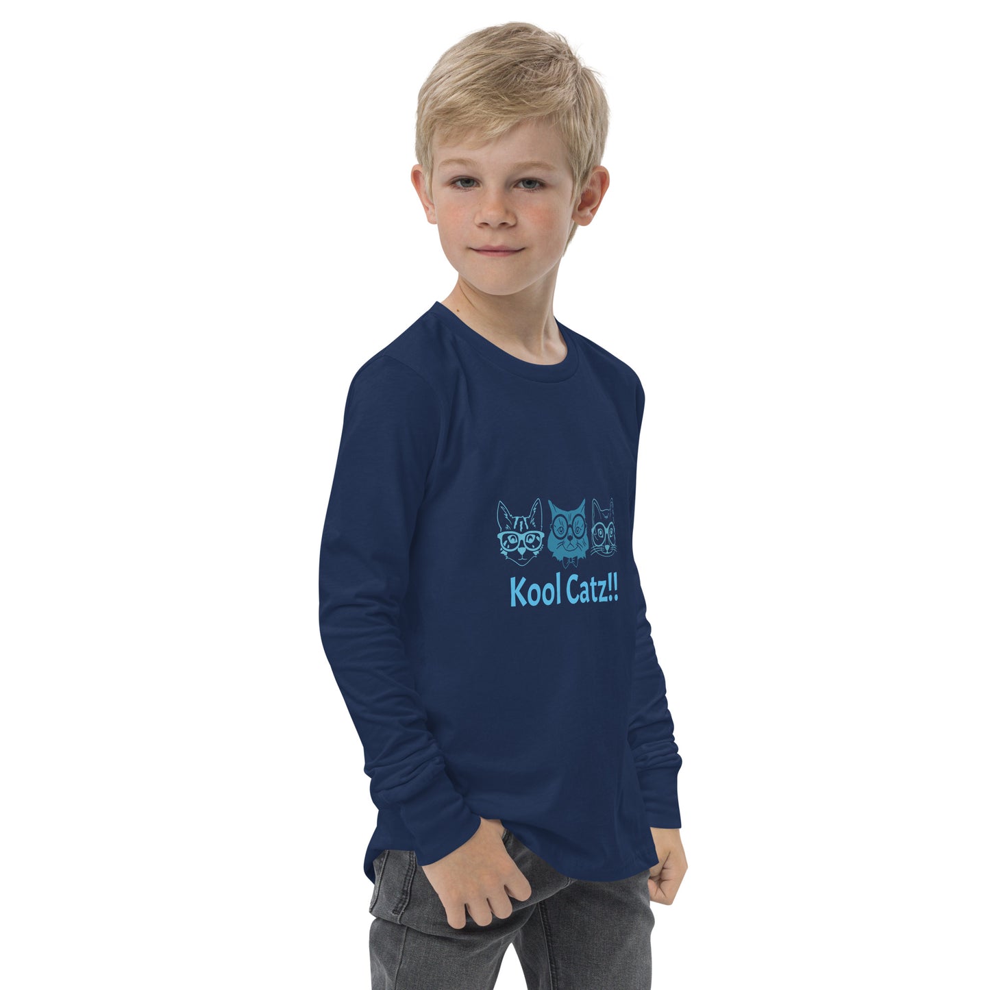 Kool Catz!! Youth long sleeve tee