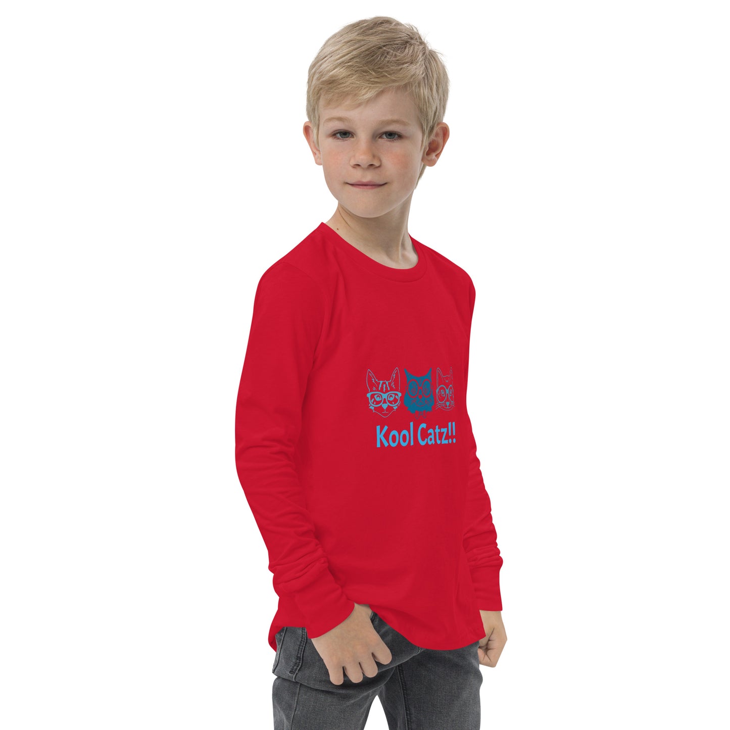 Kool Catz!! Youth long sleeve tee