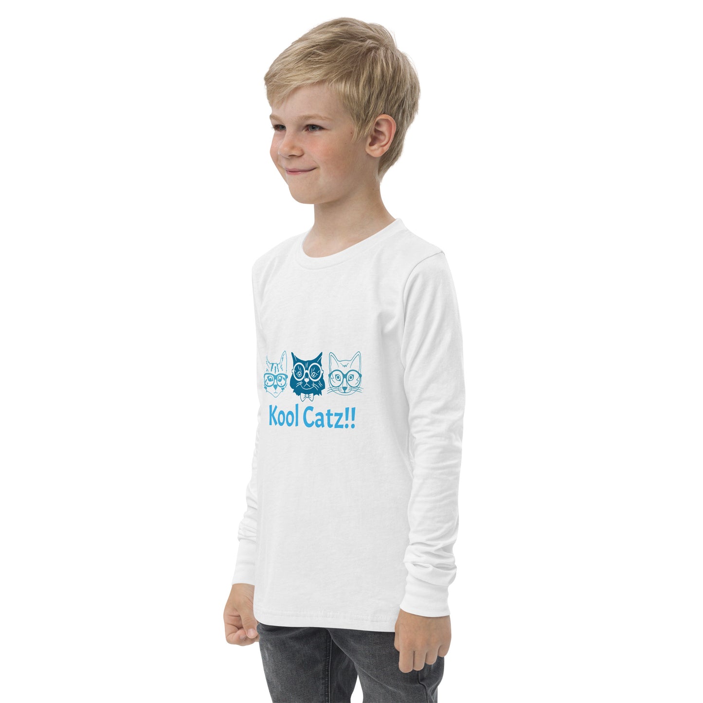 Kool Catz!! Youth long sleeve tee