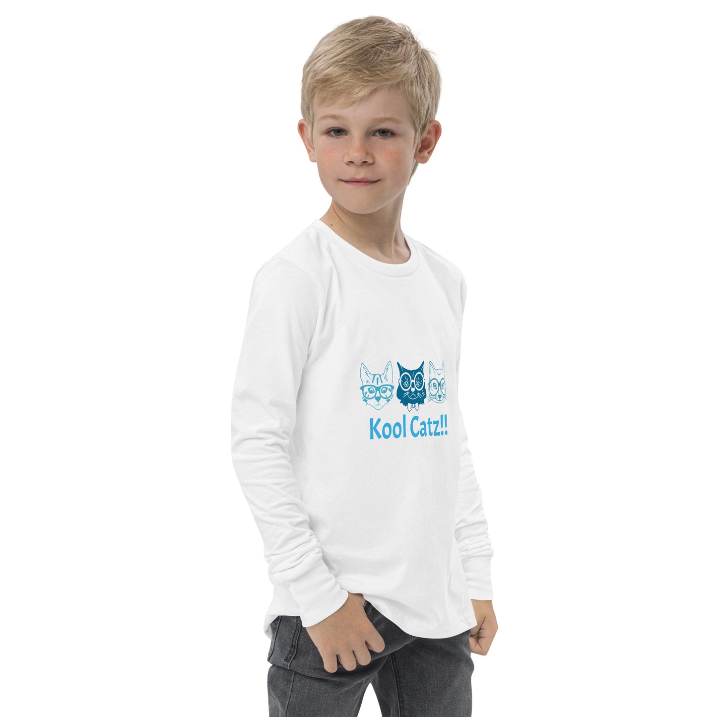 Kool Catz!! Youth long sleeve tee